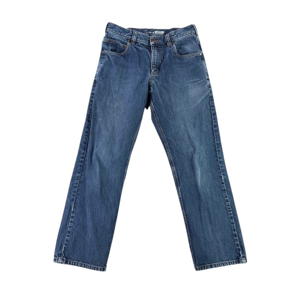 Carhartt Relaxed Fit Jeans Mens 30x30 Blue BD5119-M Medium Wash Denim